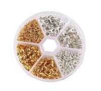 dwxnauixl Hebilla para hacer joyas con kit de suministros premium que incluye anillos de salto únicos y cierres de pinza de langosta para mentes creativas.