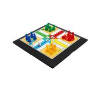 dwxnauixl Juego de de ajedrez. Un Atractivo Juego de Viaje de Ludo. Una Experiencia única. Excelente Estrategia clásica. Diversión para niños y Adultos.