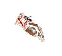 dwxnauixl Juego de simulación de establo de Caballos con Figuras Que Ofrece un Juego Duradero con diseños Resistentes y características Coloridas. de, Mujer Jinete