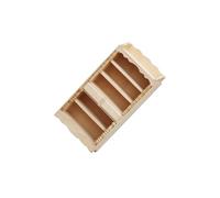 dwxnauixl Librería de para Madera con Armario en Miniatura para añadir a Casas de muñecas, ofreciendo infinitas oportunidades de diversión y Juego Creativo.
