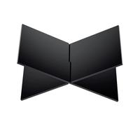 dwxnauixl Soporte versátil para recetas de libros de cocina, elegante soporte acrílico para libros, ideal para cocinar y leer, estante de lectura abierto,