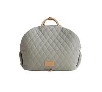 DWYYJJ Cama Perro Coche Perros Pequeños Gatos Portátil Lavable Portador Cachorros Bolso Mano Mascotas Elevador Perros Bolso Coche Asiento Cama Viaje Mascotas Asiento Perro Coche(GR)