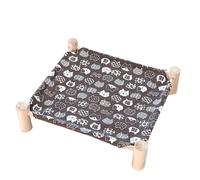 DWZXL Cama para Mascotas Cama for Gatos Cama for Gatos extraíble y Lavable Cama de Verano suspendida Fresca y Transpirable Cama for Campamento for Perros Cama para Mascotas Grande(6)