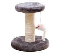DWZXL Columpio para Gatos Marco de Escalada for Gatos, rascador de Sisal de Doble Capa, Plataforma de Salto for Gatos, Suministros de Juguetes for Gatos Lindo Columpio para Gatos(Gray)