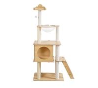DWZXL Columpio para Gatos Rascador Creativo For Gatos De Interior, Torre For Gatos, Nido For Gatos, Poste De Sisal Integrado Lindo Columpio para Gatos(A)