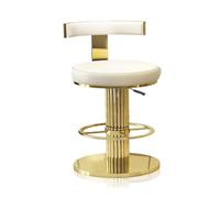 DWZXL Taburetes Bar Light Luxury Bar Chair Lift Rotating Bar Chair Simple Backrest High Chair Bar Stool Bar High Stool Bar Stool Taburete Aalto(Y,A)