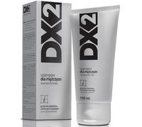 DX2 Shampoo para hombre, 150 ml contra la grasa del pelo oscuro