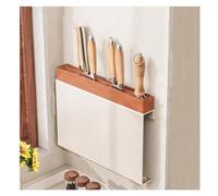 Dxcaicc Portacuchillos De Cocina Montado En La Pared - Debajo del Gabinete Almacenamiento De Cuchillos - Organizador De Cuchillos,A,17.5 Inch