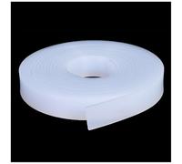 Dxcaicc Tira De Sellado Sólida De Goma De Silicona Longitud 1m Tablero Blanco Buen Rendimiento Impermeable Espesor 5mm Placa,Width 10mm