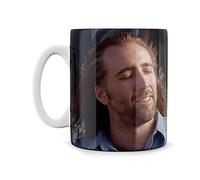 Dxcvbrds National Treasure Nic Cage Nicholas Cage Funny Present Meme Funny Geek Nerd Taza de café de cerámica Taza de té Best One True God Reddit 5hr1pc 325 ml