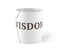 Dxcvbrds New Wisdom Venture Bros - Taza de café de cerámica de 11 onzas y 15 onzas, color blanco