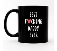 Dxcvbrds Taza con texto en inglés «Best Daddy», regalo para papá, regalo para papá, regalos para mujeres regalo de hijo, regalos del día del padre para mujeres, regalo de agradecimiento a papá, mejor