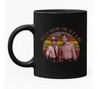 Dxcvbrds Taza con texto en inglés "He's A Wrong One He's A Nut" The Andy Griffith Show, 325 ml