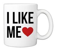 Dxcvbrds Taza de café con texto en inglés "I Like My Coffee", taza de regalo de Wolverine de 11 onzas
