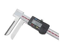 DXDRT Calibre Digital 150mm/6" de Mandíbula Larga,Pie de Rey Digital de Acero Inoxidable con Pantalla LCD para Medición de Diámetro Interior y Diámetro de Agujero Escalonado