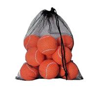 DXEHSEUY 12 pelotas de tenis prácticas para actividades de entretenimiento en interiores, color naranja