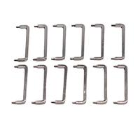 DXEHSEUY 12 pomos de puerta de casa de muñecas a escala 1/12 para cajones y muebles pequeños