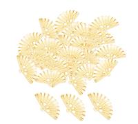 DXEHSEUY 50 colgantes de metal vintage para hacer joyas y collares, color dorado