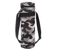 DXEHSEUY Bolsa deportiva para botella de agua, ideal para gimnasio, viajes, mochileros, color blanco