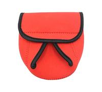 DXEHSEUY Bolsa protectora para carrete de pesca, a prueba de golpes, color rojo
