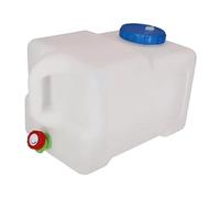 DXEHSEUY Contenedor de agua duradero para camping, pesca, senderismo, conducción, 12 L, color blanco