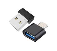 DXEHSEUY Driver free and plays Computer USB Mouse Mover for Computer Black
