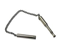 DXEHSEUY Silbato ultrasónico de entrenamiento para perros, de acero inoxidable, para detener ladridos, 8,7 x 0,7 cm