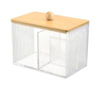 DXEHSEUY Soporte de almohadilla de algodón para maquillaje, contenedor de almohadilla de algodón para escritorio y hogar