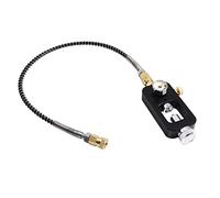 DXEHSEUY Valve Scuba Adapter 4500PSI - Estación de llenado de tanque de alta presión de 24 pulgadas, negro, 24 pulgadas