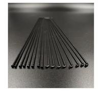 Dxhntskxo 1423 Triple Butted foyBike Spokes - 14G 2.0 mm Stainless Steel J-Bend & Straight Pull Spokes for & Road Bike Wheels (Straight Pull 20pcs)