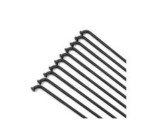 Dxhntskxo 1423 Triple Butted Spokes 12-Pack - 14G 2.0 mm Stainless Steel J-Bend Spokes for & Road Bike Wheels (J-Bend 285 mm)