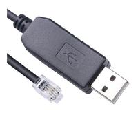 DXLBYJZKC 1 cable ETX-125 ETX-90 ETX-70 LXD-75 LX90 PL2303GT USB RS232 a RJ10 4P4C cable de control (3.2 pies, PL2303 USB RJ9)