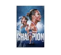 DXLFHG Aryna Sabalenka - Póster moderno impermeable para decoración de pared, decoración única para el hogar, gran recuerdo para aniversarios y cumpleaños, estilo sin marco, 20 x 30 cm