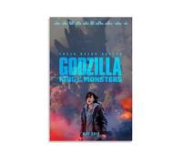 DXLFHG Godzilla King of The Monsters - Póster moderno impermeable para decoración de pared, decoración única para el hogar, gran recuerdo para aniversarios y cumpleaños, estilo sin marco, 60 x 90 cm
