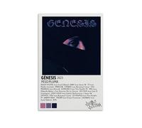 DXLFHG Peso Pluma Génesis - Póster moderno impermeable para decoración de pared, decoración única para el hogar, gran recuerdo para aniversarios y cumpleaños, estilo sin marco, 60 x 90 cm