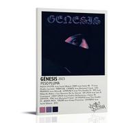 DXLFHG Peso Pluma Génesis - Póster moderno impermeable para decoración de pared, decoración única para el hogar, gran recuerdo para aniversarios y cumpleaños, estilo marco, 60 x 90 cm