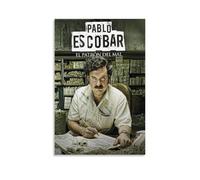 DXLFHG Póster moderno de Pablo Escobar, impermeable, decoración única para el hogar, gran recuerdo para aniversarios y cumpleaños, estilo sin marco, 30 x 45 cm