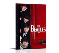 DXLFHG Póster moderno de The Beatles impermeable, decoración única para el hogar, gran recuerdo para aniversarios y cumpleaños, estilo marco, 40 x 60 cm