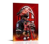 DXLFHG Rafael Leão - Póster moderno impermeable para decoración de pared, decoración única para el hogar, gran recuerdo para aniversarios y cumpleaños, estilo marco, 20 x 30 cm