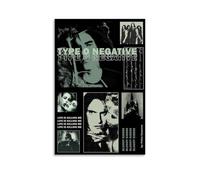 DXLFHG Type O Negative Life Is Killing Me - Póster moderno impermeable para decoración de pared, decoración única para el hogar, gran recuerdo para aniversarios y cumpleaños, estilo sin marco, 50 x 75