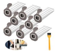 DXLing 8 Piezas Bolsas de Aspiradora Compatibles con Vorwerk Kobold VK7 FP7 Bolsas de Filtro Repuesto para Vorwerk Kobold VK7 FP7 Aspiradora con Cepillar Bolsas de Limpieza de Repuesto por Vorwerk