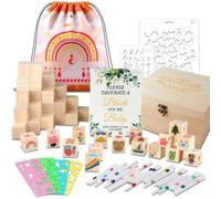 DXLing Juego de construcción de 93 piezas para baby shower