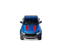 DXLSAEU Pegatinas De Rayas para Capó De Coche, Calcomanías De Vinilo De Carreras para Capó Y Parachoques De Coche, Gráficos Exteriores Impermeables para Coches Y Camiones, 2 Uds.(A-139 Red 2pcs)