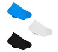 Dxmcgttbd 3 PCS Cubre Zapatos Impermeable,Cubre Zapatos Lluvia,Cubiertas de Zapatos Reutilizables,Antideslizante Funda Zapatos lluvia,Reutilizables, Lavable,para Lluvia,Día de Nieve,Caminos Fangosos