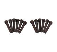 Dxoniislh 12pzs de Puente de Guitarra de Palisandro Juego Ed Pin de Extremo