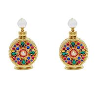 Dxoniislh 2X Concentrado Hombres Mujeres Perfume Aceite Perfume Encantador Perfume ÁRabe Retro Lujo Vintage Perfume de Larga DuracióN