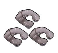 Dxoniislh 3X Salón Peluquería Bandeja para Cuello Contenedor Permanente Cuello en Forma de Hombro Bandeja de Pelo Protector de Ropa