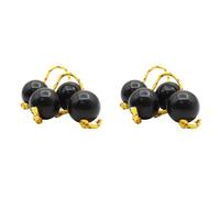 Dxoniislh 4 Pares de Kashaka Aslatua Shaker Aslatua African Shaker Aslatuas Rhythm Balls Aslatuas Instrument Ritmic Ball