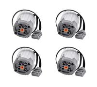 Dxoniislh 4X Piezas Técnicas Motor de Bloques de ConstruccióN Motor XL-Motor 8882 para Funciones de Potencia Pieza de Juguete de Bloques de ConstruccióN Ensamblada Eléctrica