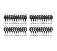 Dxoniislh Paquete 40 Carretes Credencial, Soporte Retráctil para Credencial Identificación con Mosquetón, Clip para Carrete Credencial Resistente y para Oficina Trabajo